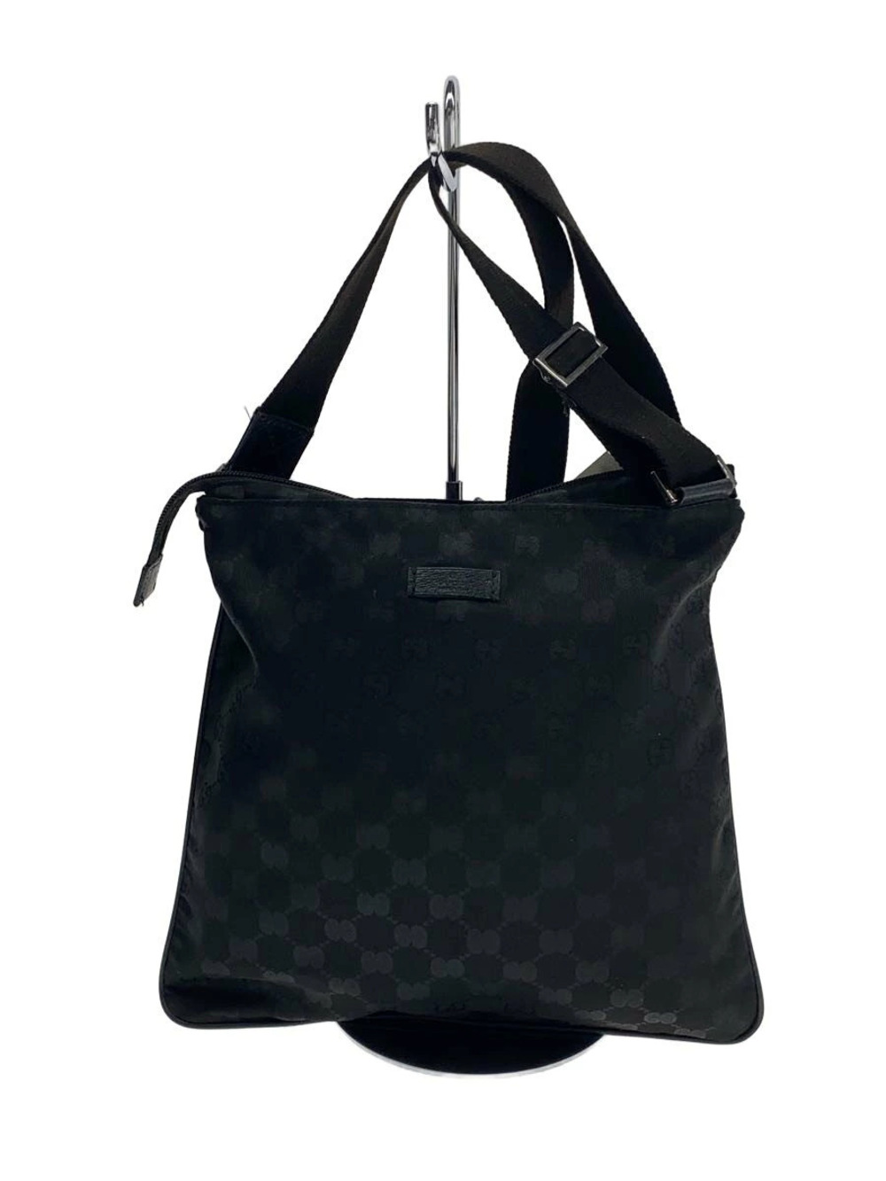 Gucci GG Canvas Over Shoulder Bag Black